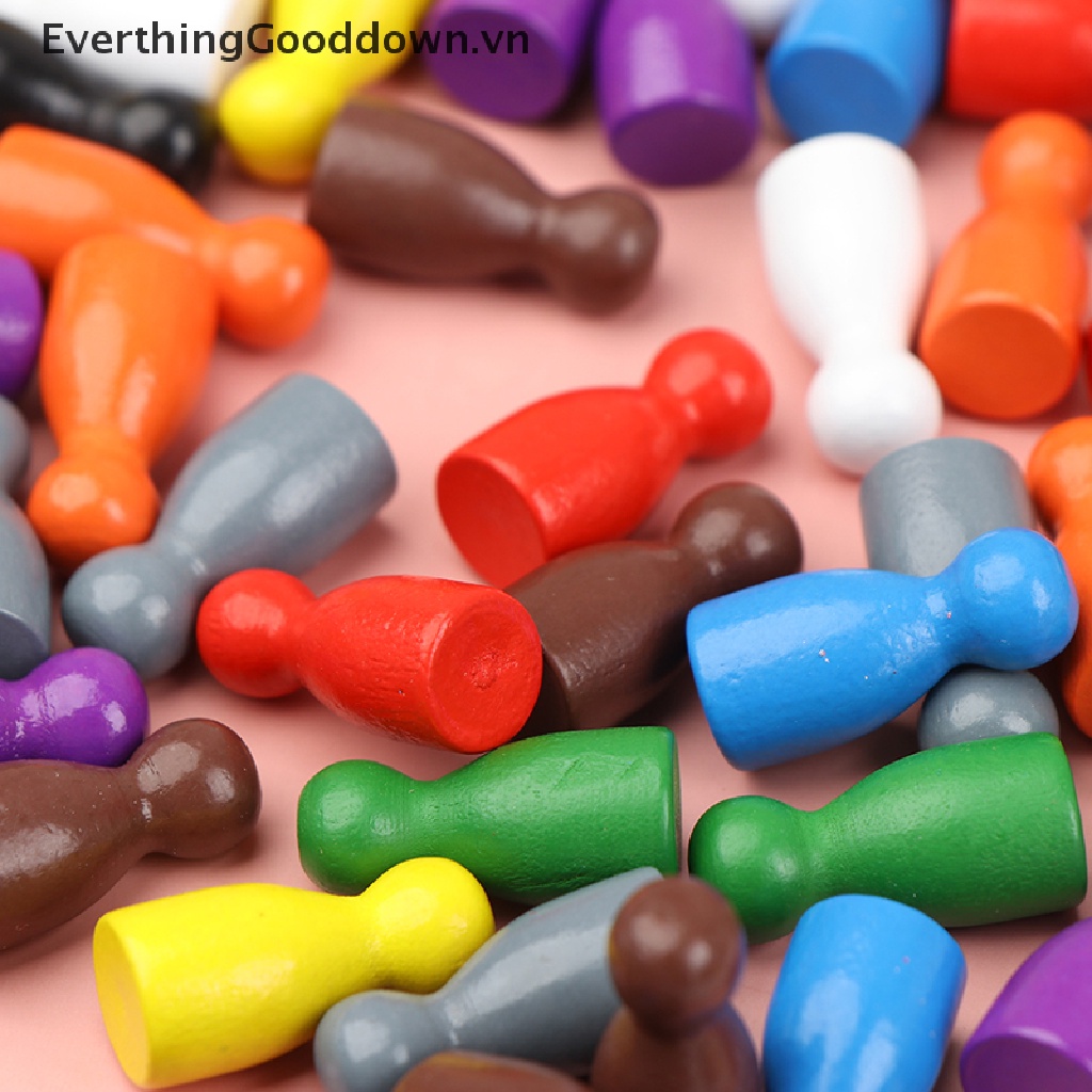 Everthinggooddown Set 100 Phụ Kiện Đánh Dấu Bàn Chân Đường Kính Nhiều Màu vn