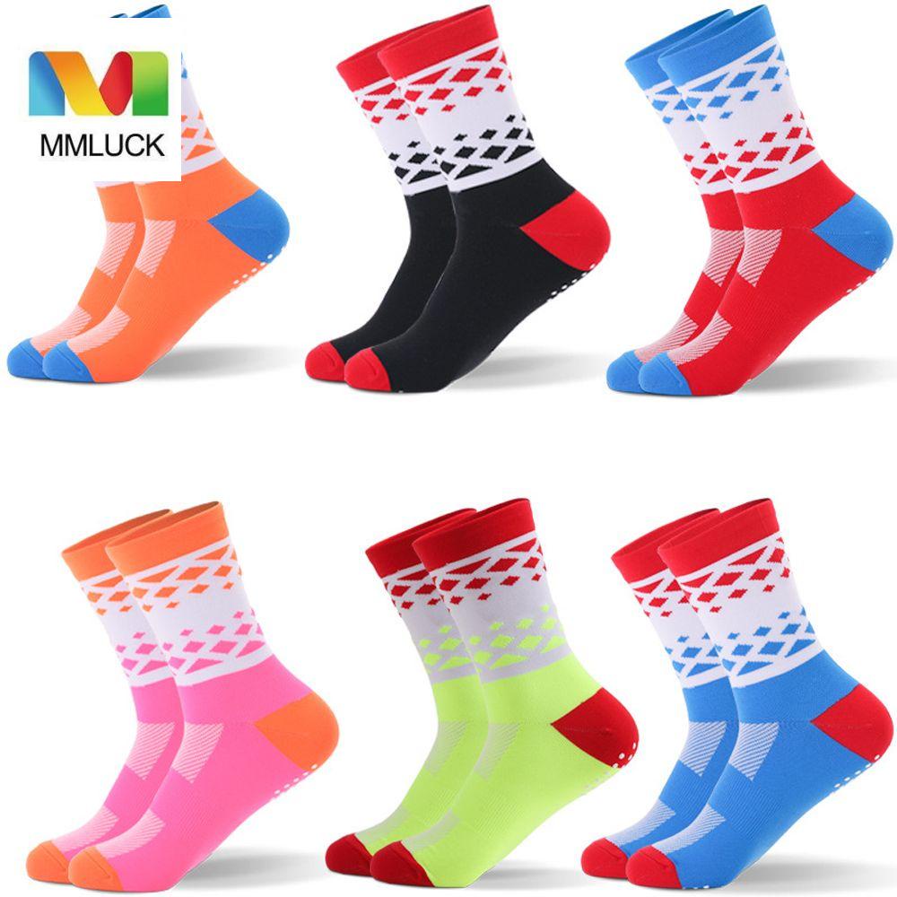 Đôi Vớ Nén Bằng Vải Cotton Khô Nhanh Dành Cho Nam Đạp Xe / Chơi Bóng Rổ / Chạy Bộ