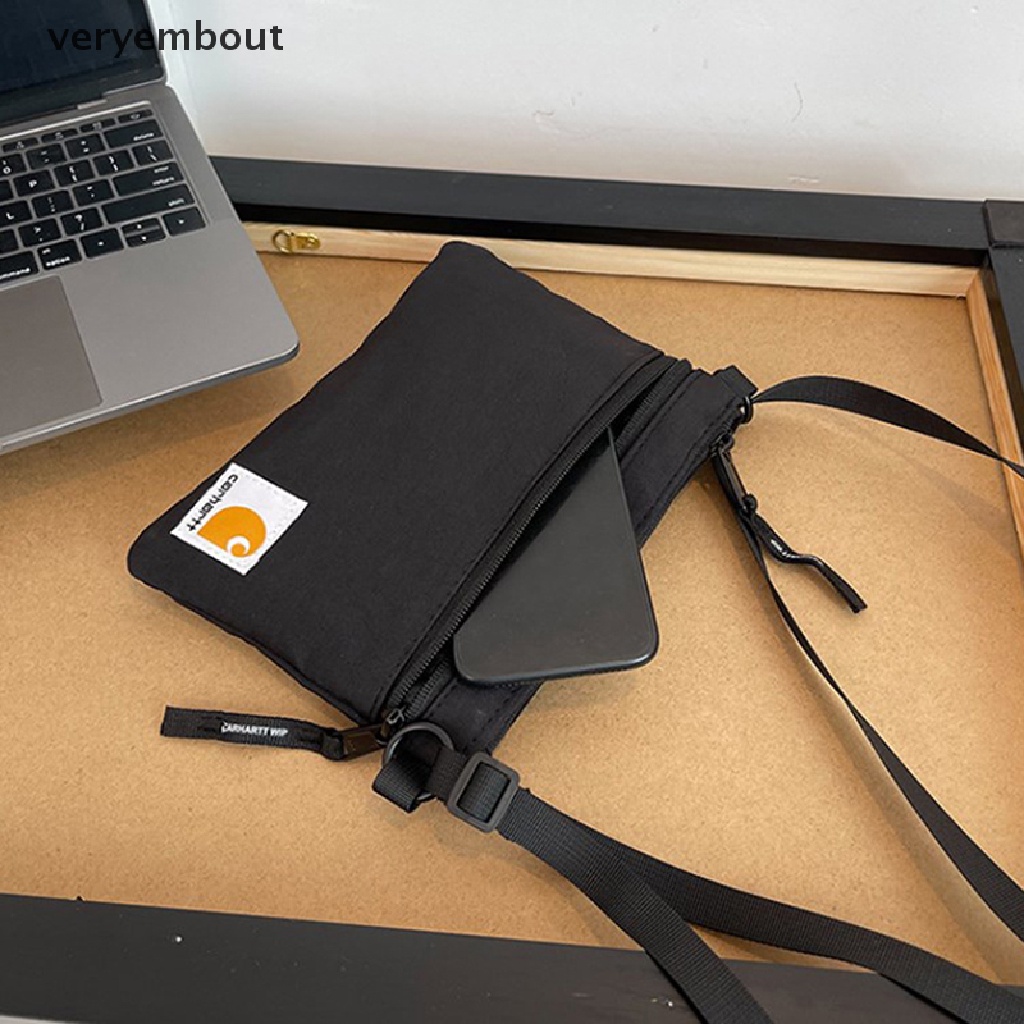 Túi Đeo Chéo Vải Oxford Đựng Điện Thoại Phong Cách Thể Thao Thời Trang Cho Nam