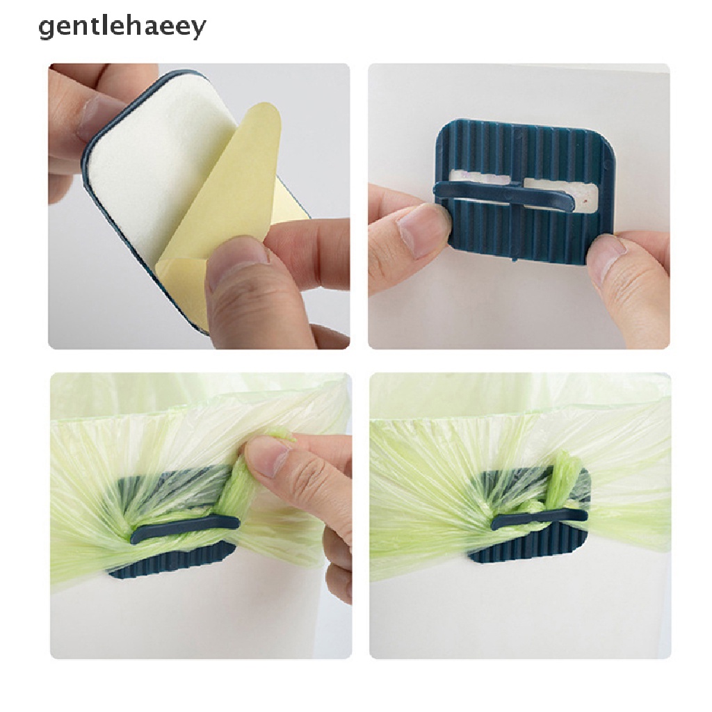 Bộ 4 Kẹp Cố Định Túi Rác Chống Trượt Tiện Dụng Cho Gia Đình