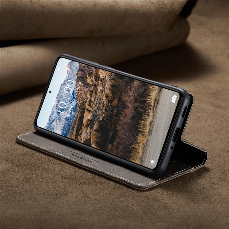 Ốp Điện Thoại Da Kiểu Ví Lật Có Đế Cho Redmi Note 12 11 10 9 8 Pro 11s 10s 9s Xiaomi 13 Pro Lite