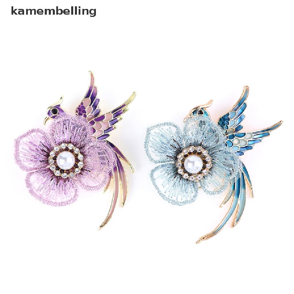 1 Trâm Cài Áo Hình Chim Công Đính Đá Thời Trang