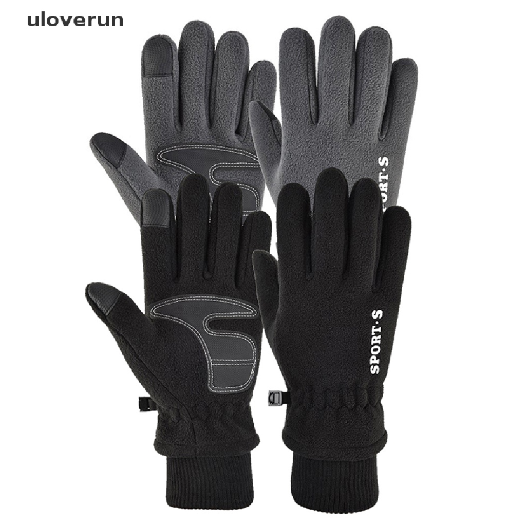 Đôi Găng Tay Silica Gel Nỉ Chống Trượt Có Thể Chạm Màn Hình Cảm Ứng Dành Cho Nam Nữ