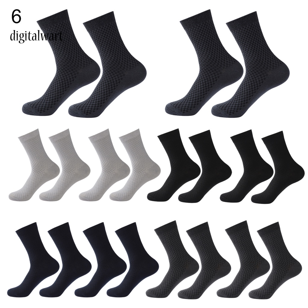 Kỹ Thuật Số| Set 10 Đôi Vớ Thể Thao Nhẹ Co Giãn Thấm Hút Tốt Màu Sắc Đơn Giản Dành Cho Nam