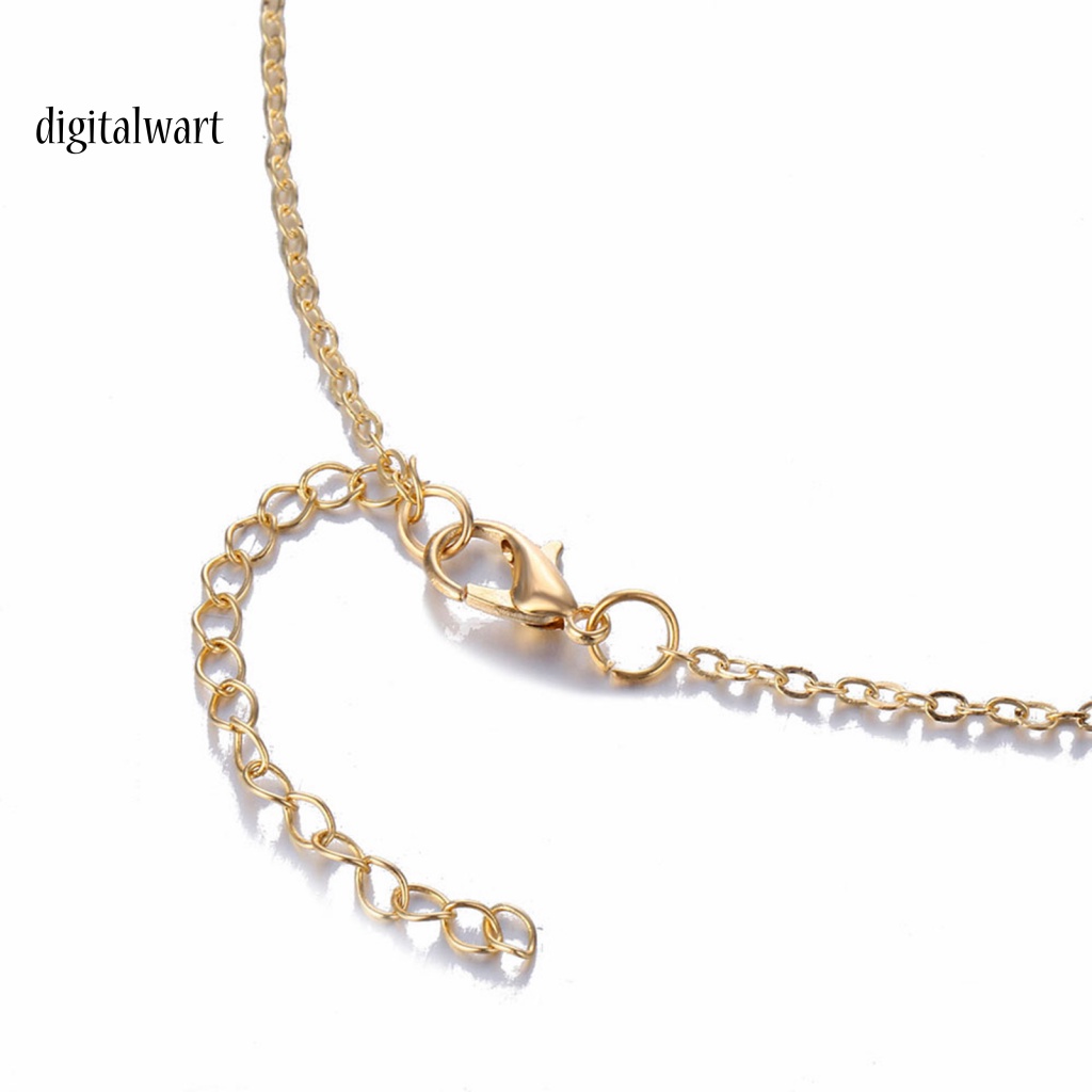 Kỹ Thuật Số| Vòng cổ Hợp Kim Đính Đá Xinh Xắn Cho Nữ