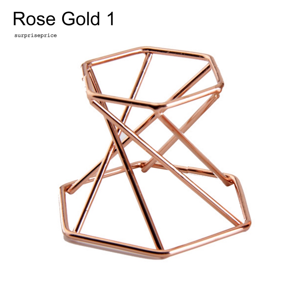 Giá Đỡ Trưng Bày Đá Khoáng Hình Cầu Bằng Kim Loại Sáng Tạo Cho Kính Áp Tròng Thủy Tinh