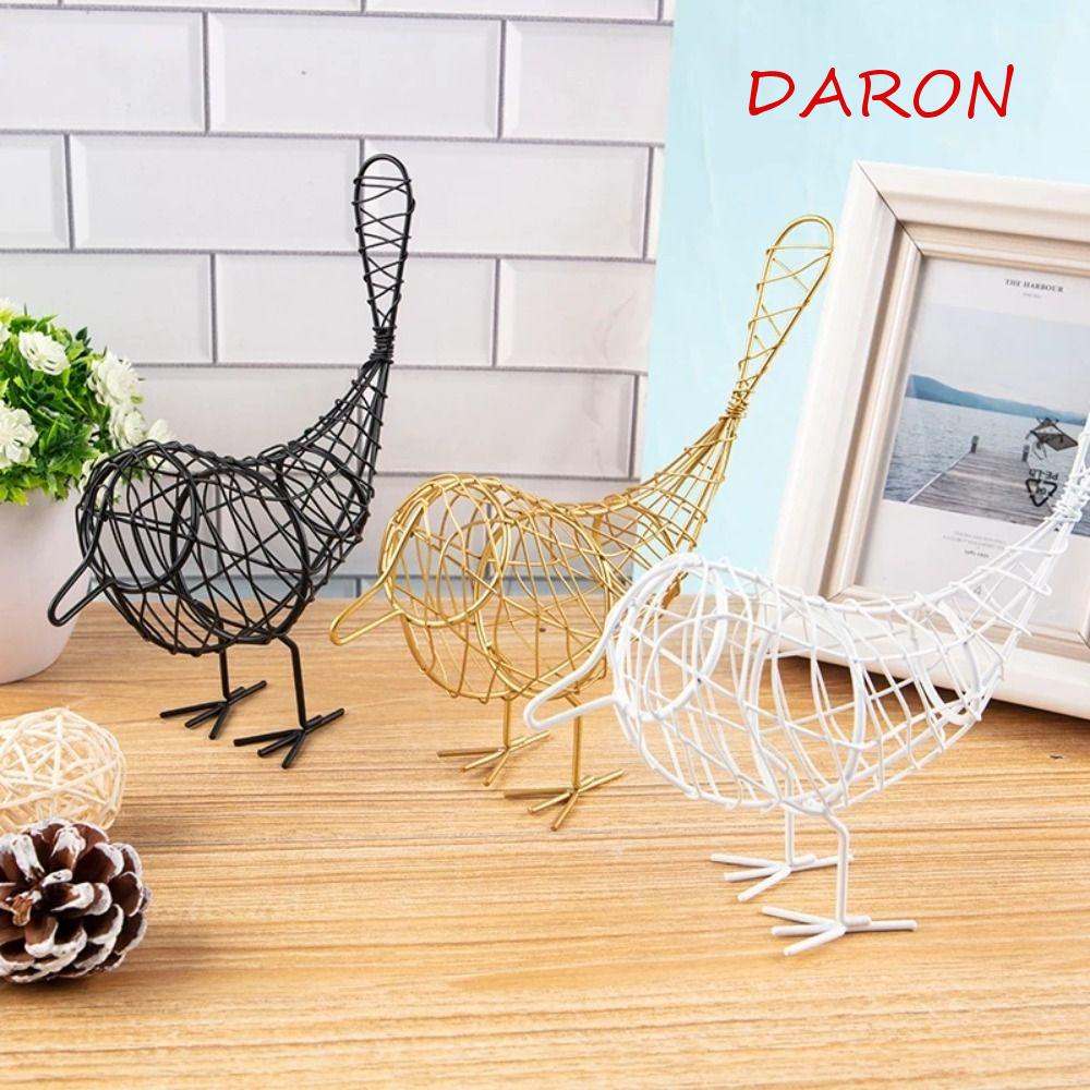 Mô Hình Chú Chim Bằng Kim Loại Phong Cách Bắc Âu Độc Đáo Trang Trí Nhà Cửa