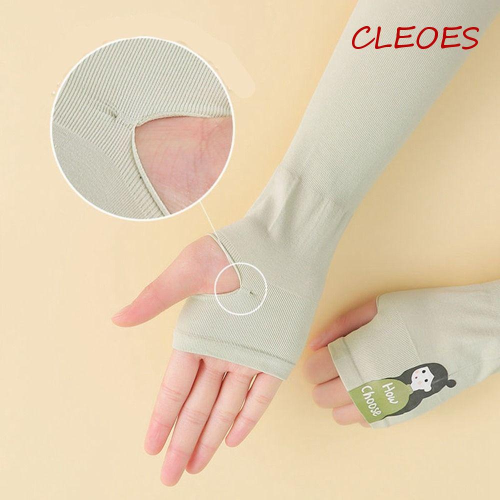 Găng Tay Nylon Mỏng Co Giãn Chống Tia UV Bảo Vệ Khi Lái Xe