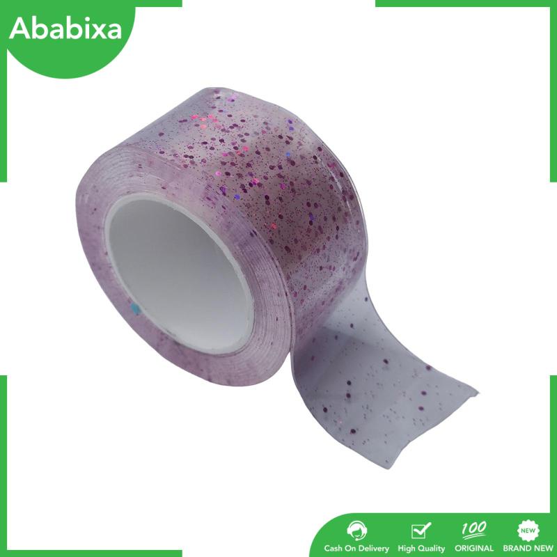 Băng Keo Nano Trong Suốt Lấp Lánh Không Để Lại Dấu Vết Vui Nhộn Để Thổi Bong Bóng DIY