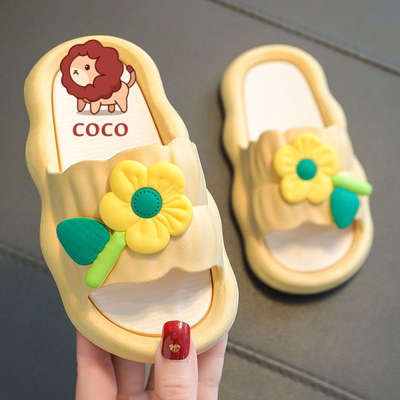 Dép Đi Trong Nhà Tắm Chống Trượt Khử Mùi Mùa Hè Dễ Thương Cho Bé Gái