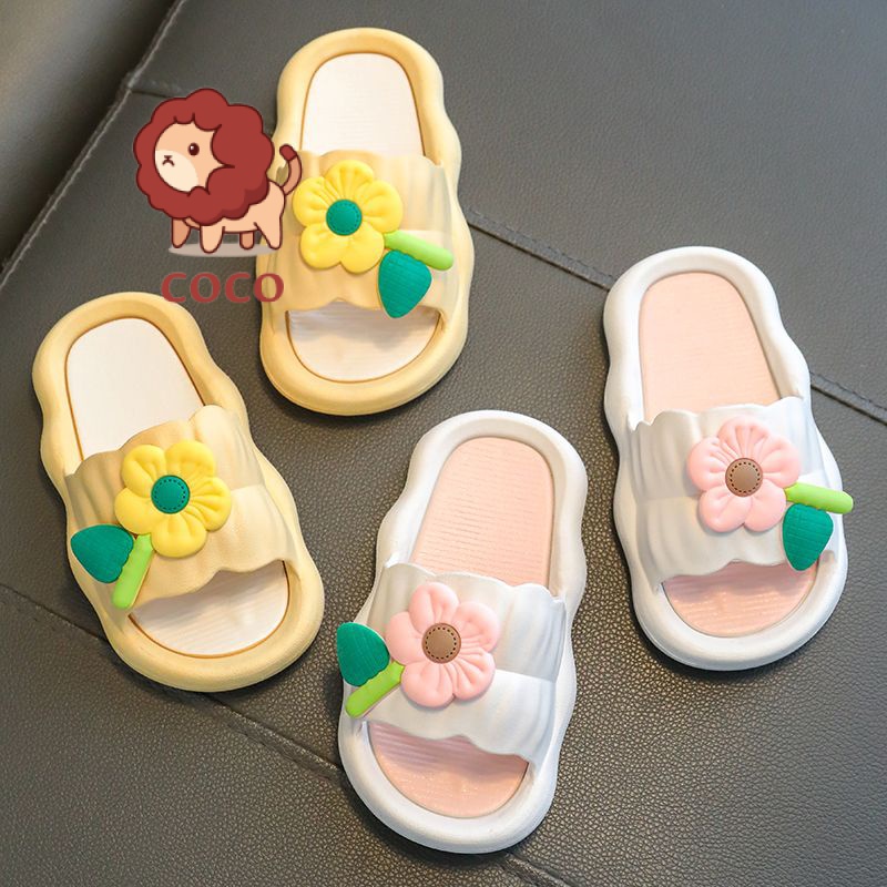 Dép Đi Trong Nhà Tắm Chống Trượt Khử Mùi Mùa Hè Dễ Thương Cho Bé Gái