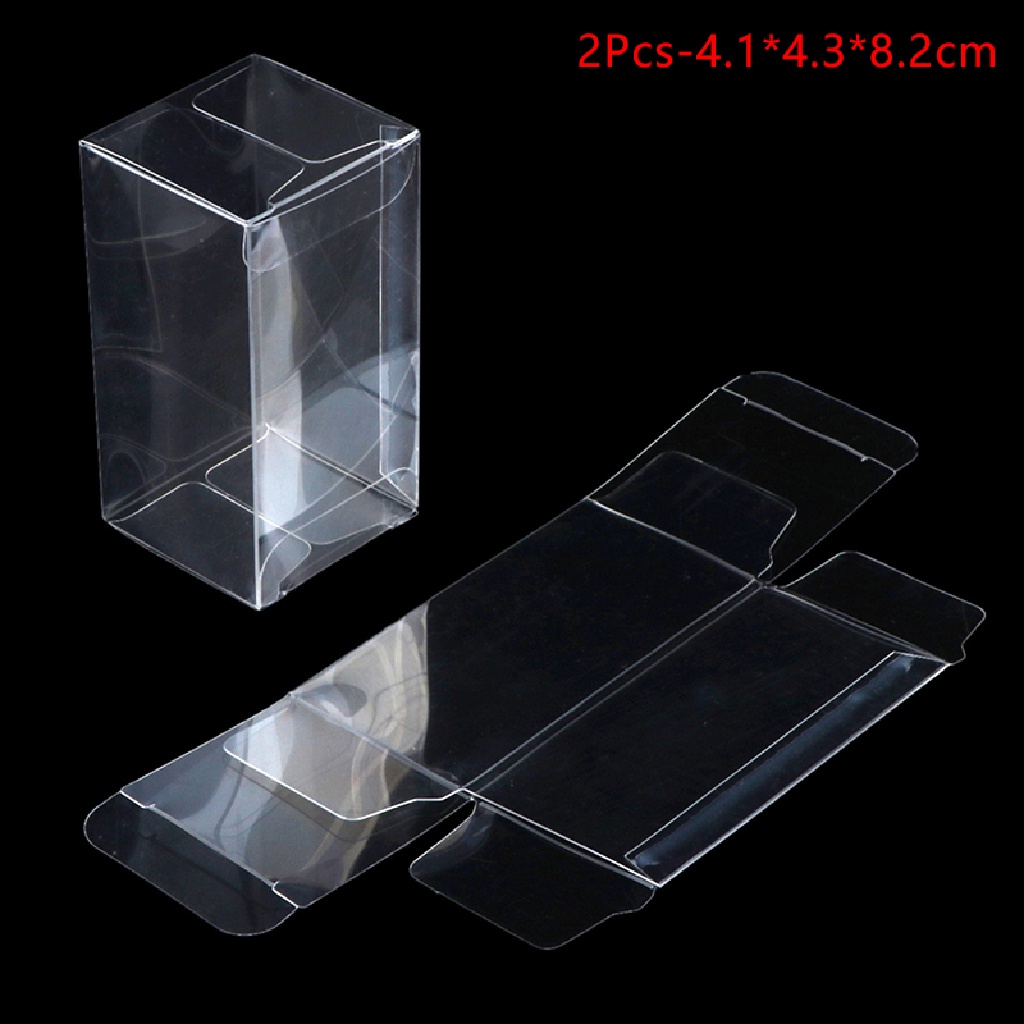 Set 2 / 5 Hộp Trưng Bày Mô Hình Xe Hơi Bằng PVC Trong Suốt Chống Bụi 1: 64