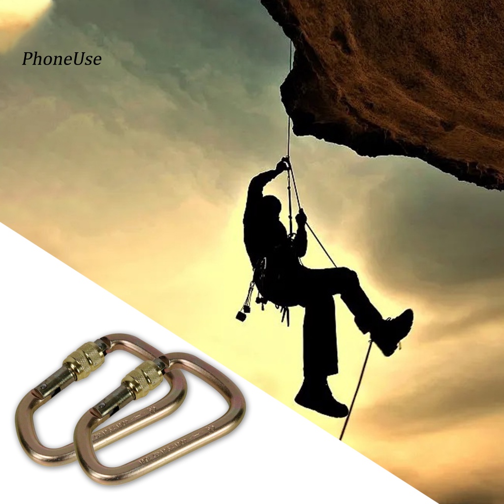 Khóa Chữ D Bằng Hợp Kim Thép PU Chịu Lực Cao Chống Rỉ Sét An Toàn