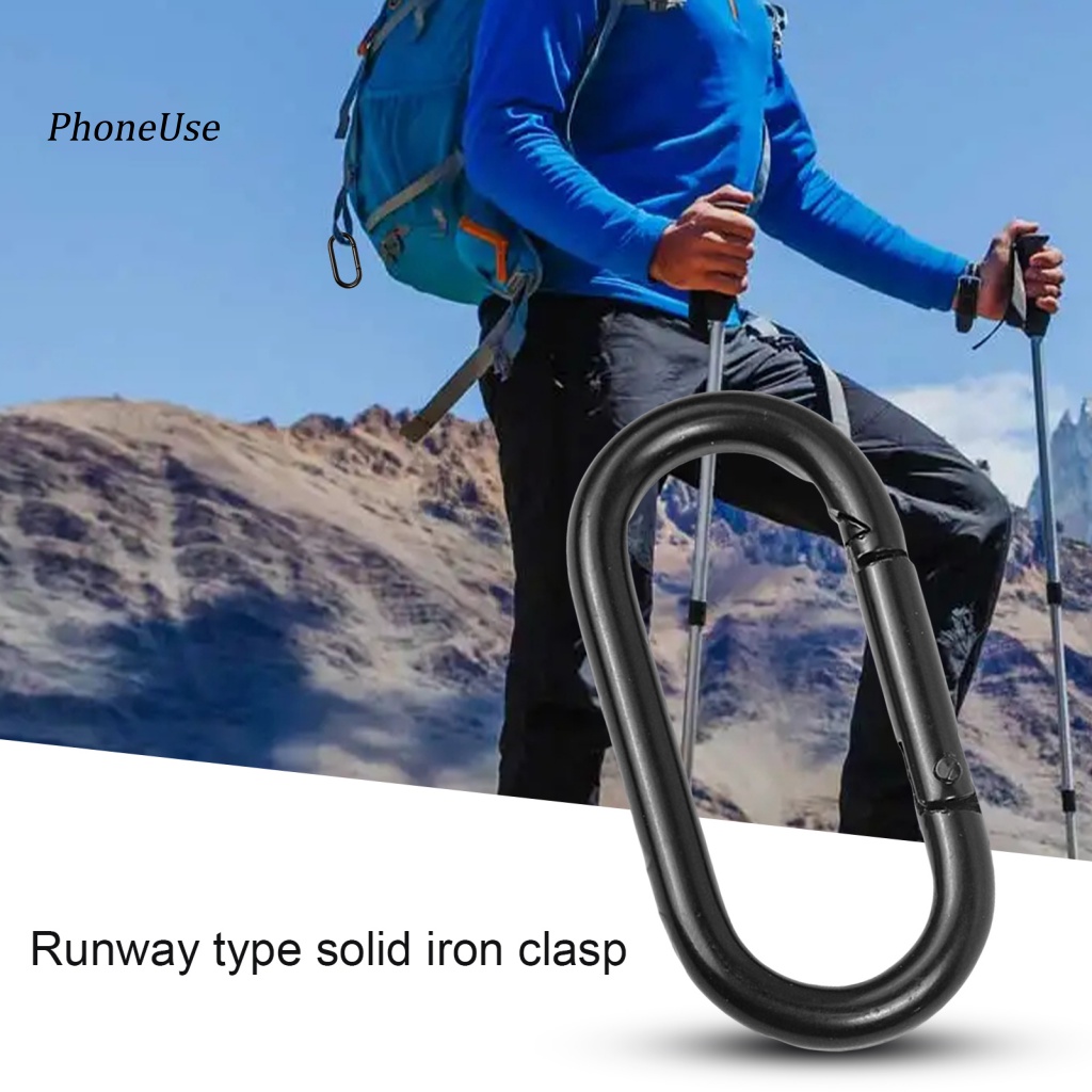 Móc Nối Dây Xích Bằng Da PU Chịu Tải Nặng Vừa Vặn Có Móc Nối Bằng Sắt Mạ Kẽm Cho Hoạt Động Ngoài Trời