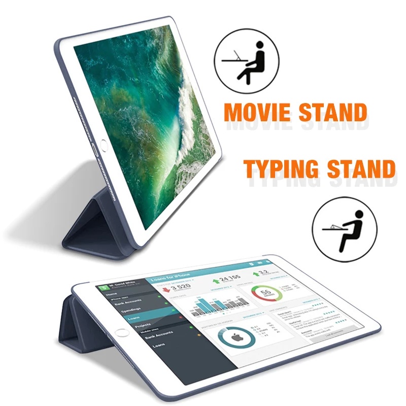 Ốp Máy Tính Bảng TPU Silicon Mềm Có Giá Đỡ Bảo Vệ Cho Xiaomi Mi Pad 6 / 6 Pro / MiPad 5 Tablet Xiaomi Pad 6