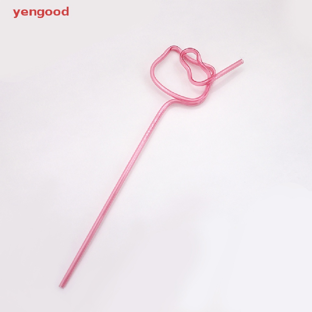 Set 10 Ống Hút Họa Tiết Hoạt Hình Nhiều Màu Sắc Dễ Thương Có Thể Tái Sử Dụng