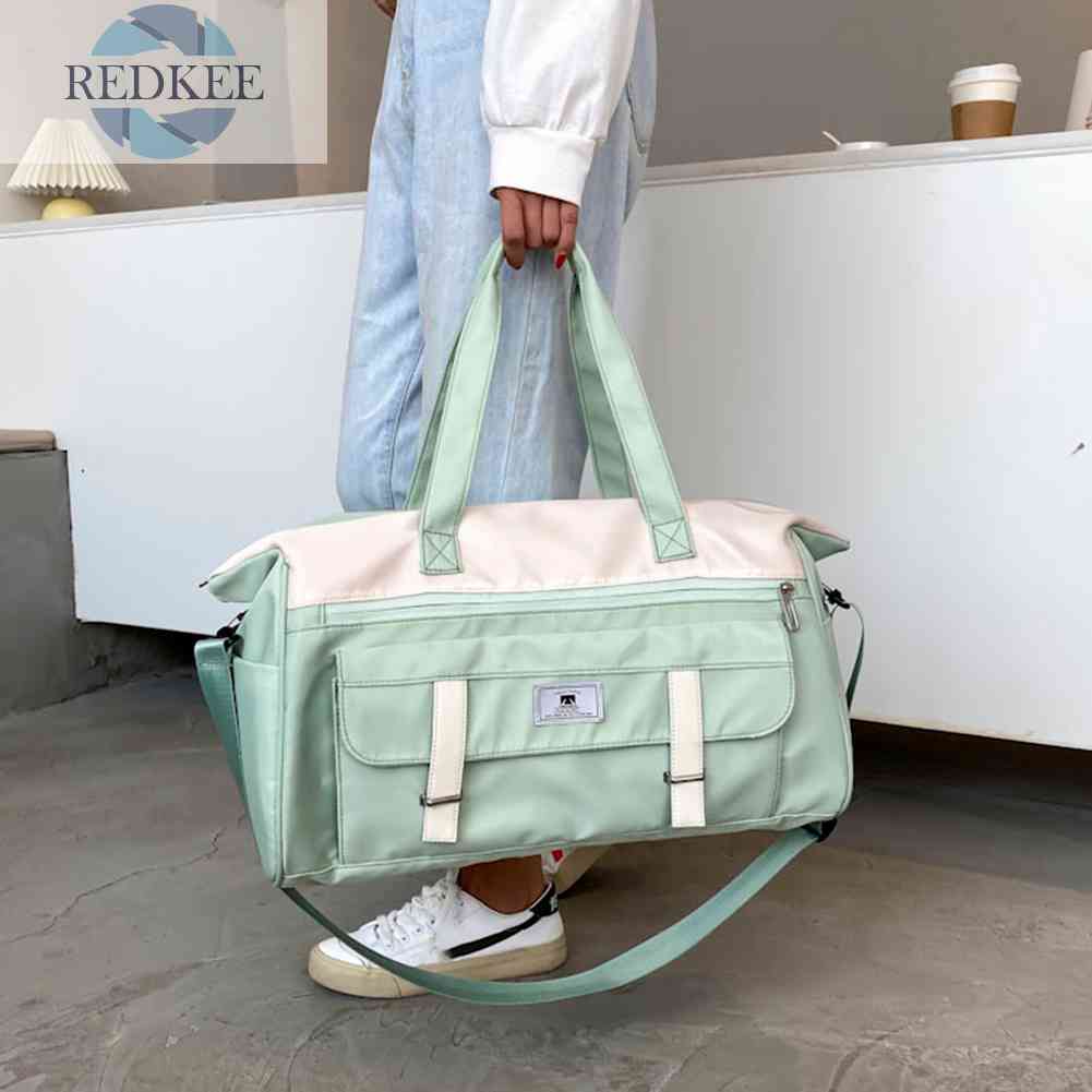 Túi Đựng Đồ Tập Thể Thao Sức Chứa Lớn Chia Ngăn Khô / Ướt Tiện Dụng Cho Nam Và