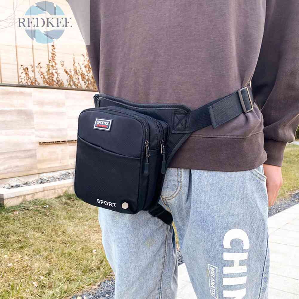Túi Đeo Chân Bằng Vải Oxford Có Khóa Điều Chỉnh Được Dành Cho Nam