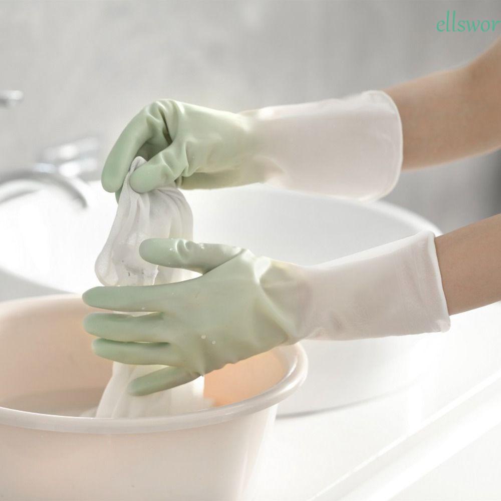 Găng Tay Cao Su Chống Thấm Nước Siêu Bền Dùng Làm Việc Nhà Cửa