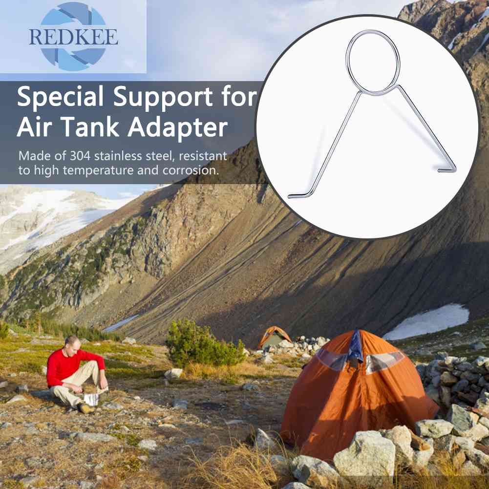 Giá Đỡ Bếp Ga Bằng Thép Không Gỉ Tiện Dụng Mang Theo Du Lịch Cắm Trại