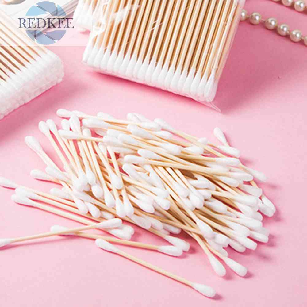 Set 100 Tăm Bông Y Tế Hai Đầu Sử Dụng Một Lần Tiện Lợi