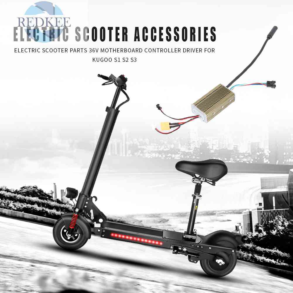 Bảng Mạch Điều Khiển 36V + Nắp Đậy + Cổng Sạc Cho Kugoo S1 S2 S3