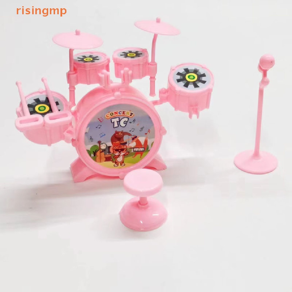 Bộ Trống Đồ Chơi Tỉ Lệ 1 / 12 Cho Nhà Búp Bê