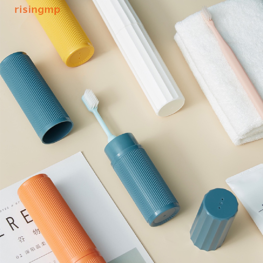 Giá Đỡ Bàn Chải Đánh Răng / Cốc Súc Miệng Tiện Dụng Khi Đi Du Lịch