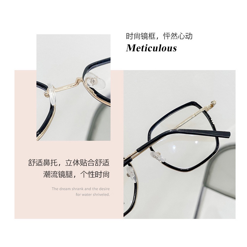 Kính Mát Gọng Vuông Chống Bức Xạ Thời Trang Cho Nữ