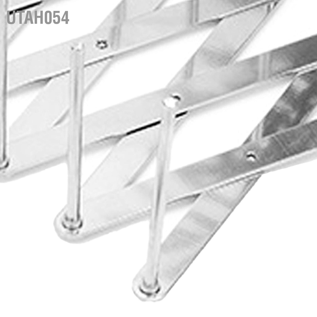 Giá Inox Phơi Khô Chén Dĩa Ráo Nước Chống Trượt Có Thể Điều Chỉnh Cho Nhà Bếp