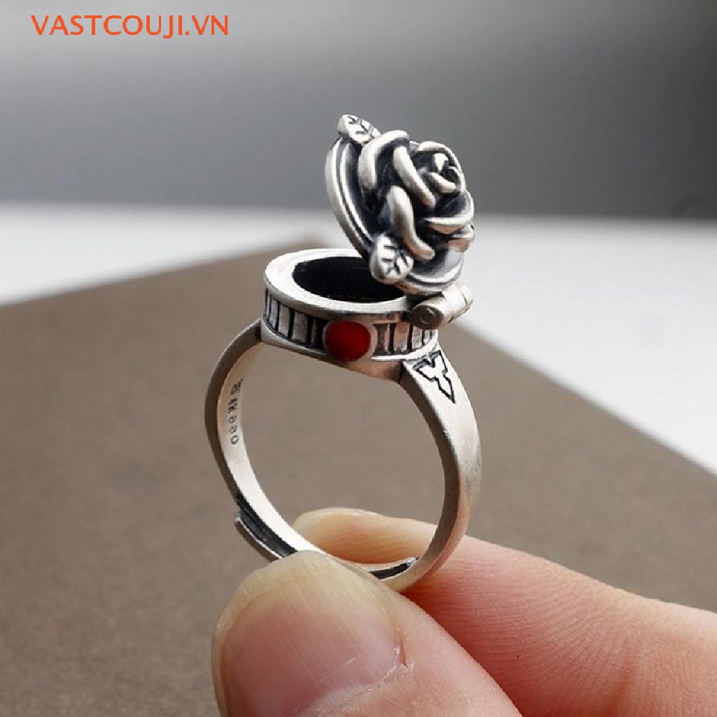 Hộp Đựng Trang Sức Hình Hoa Hồng VASTJI Thiết Kế Sáng Tạo Có Thể Điều Chỉnh