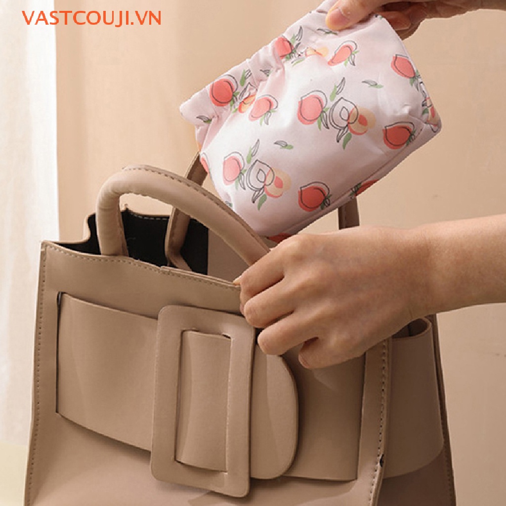 Túi Đựng Mỹ Phẩm / Thẻ / Tai Nghe Tự Động Đóng Sắp Xếp Gọn Gàng Cho Du Lịch