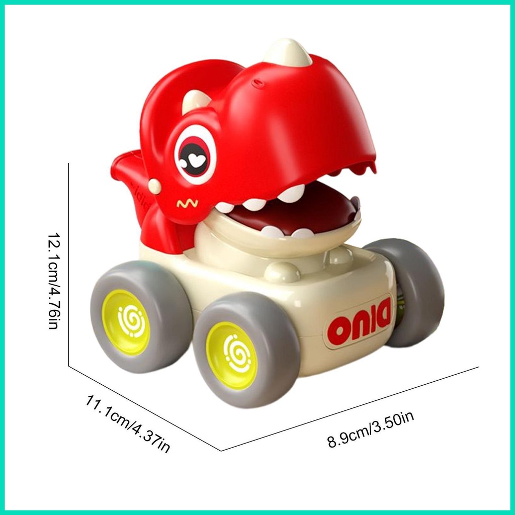 Đồ Chơi Xe Đẩy &amp; Đi Xe Hơi Khủng Long Có Còi Tương Tác Giữa Cha Mẹ Và Bé Vui Nhộn