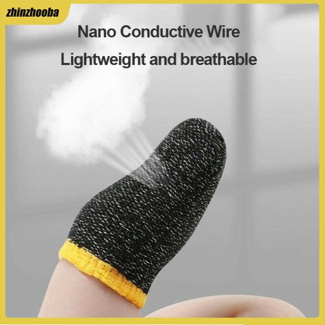 Fs 1 Cặp Bọc Ngón Tay Chơi Game Pubg Siêu Mỏng Thoáng Khí