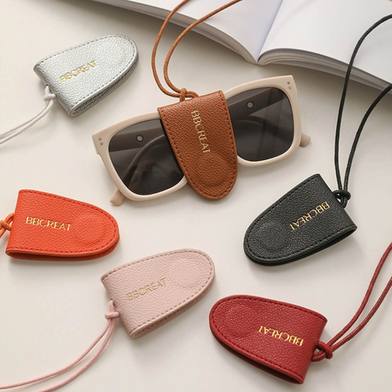 Dây PU Kẹp Kính Mát / Nón / Mắt Kính Chống Rảnh Tay Có Kẹp Nam Châm Cho Du Lịch Ngoài Trời