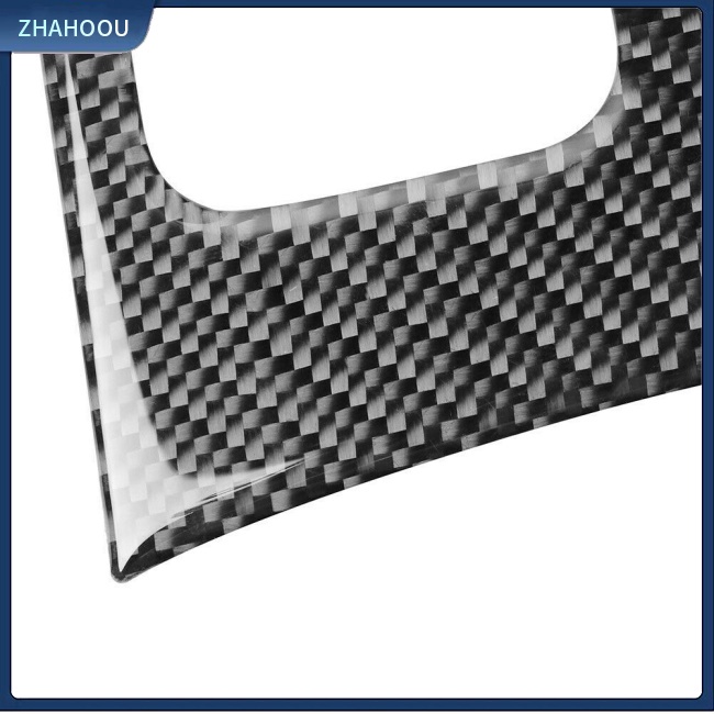 ☃Nhà Cửa☃ Viền Bọc Bảng Điều Khiển Cần Số Tự Động Họa Tiết Sợi Carbon Trang Trí Nội Thất Cho Dodge Charger 2011-2