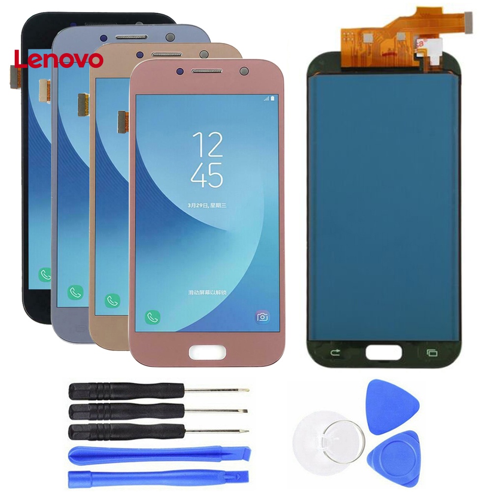 Màn Hình Cảm Ứng LCD Hình Hoa Hướng Dương Cho Samsung Galaxy A5 2017 A520 SM-A520F / W