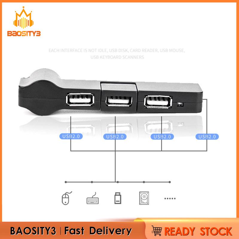 Bộ Chia 4 CổNg USB 2.0 Cho PC / Laptop / Notebook / Camera Kỹ ThuậT Số
