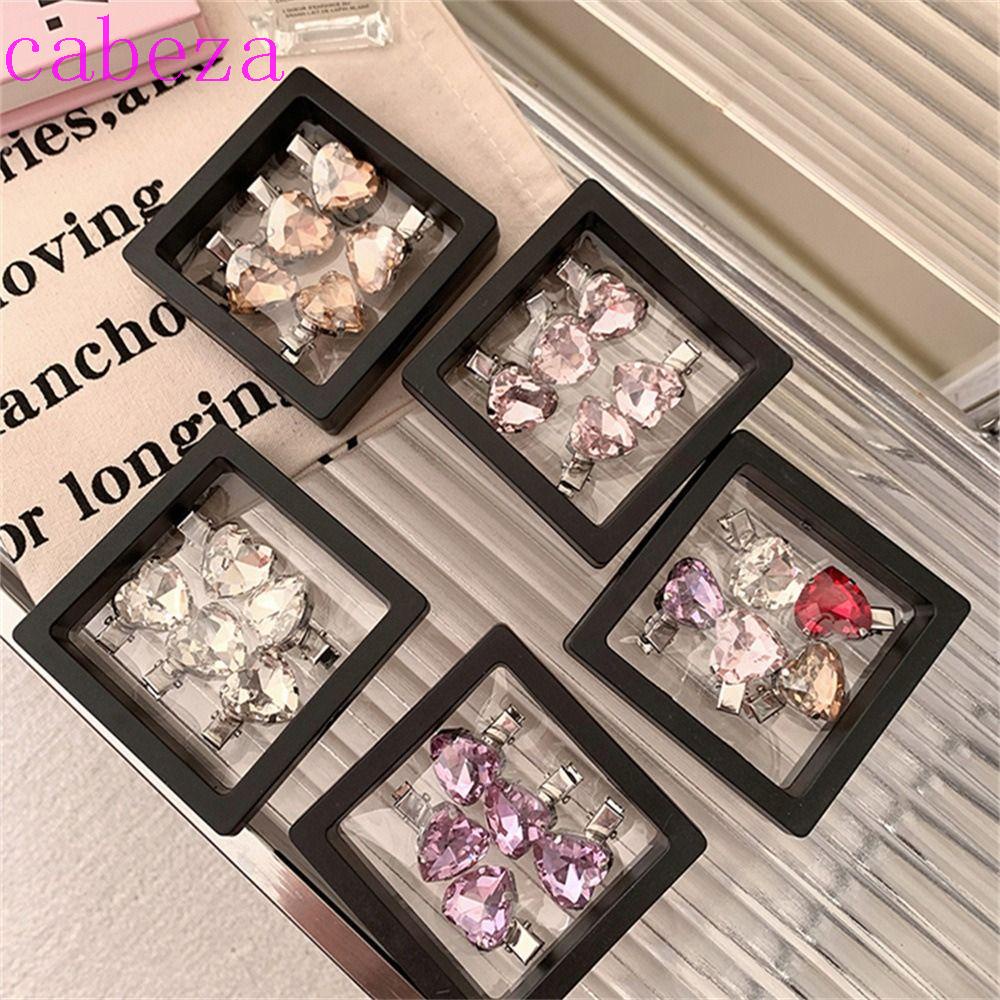 Kẹp Tóc Hình Trái Tim Phong Cách Lolita Dễ Thương Cho Nữ