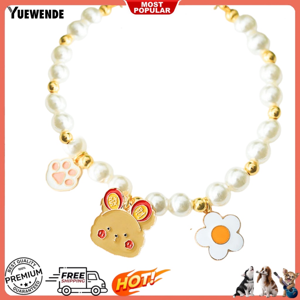 Vòng Cổ Chống Phai Màu Có Chuông Đa Năng Cho Thú Cưng