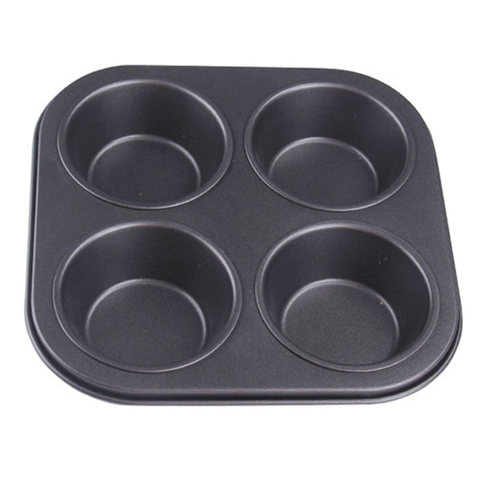 Khuôn Nướng Bánh 4 Ngăn Chống Dính Bằng Thép Carbon Kích Thước 19x19x3cm