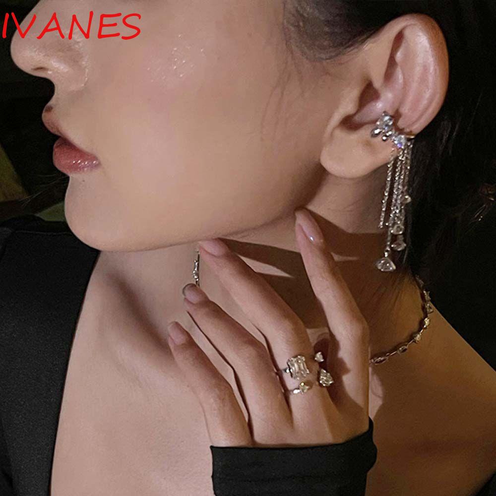 Bông Tai Dạng Kẹp Hợp Thời Trang Cho Nữ|Khuyên Tai Không Xỏ Lỗ Nhiều Màu Sắc Phong Cách Hàn Quốc Cho Nữ