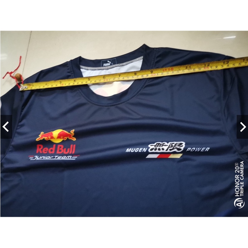 Áo Thun Tay Ngắn Đi Xe Máy F1 Redbull Mau Khô Cho Nam Và Nữ