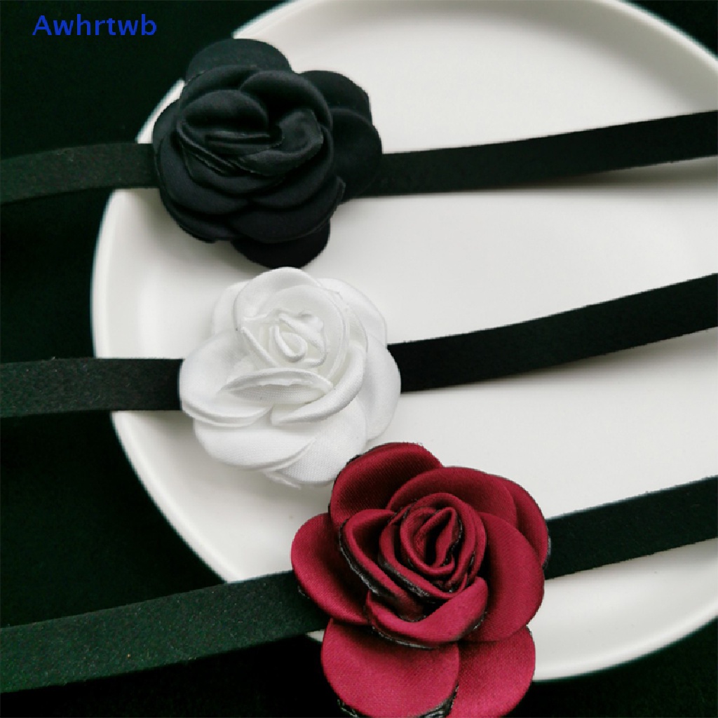 Vòng cổ Mặt Hoa Nhiều Màu Sắc Phong Cách Vintage Cho Nữ Mới