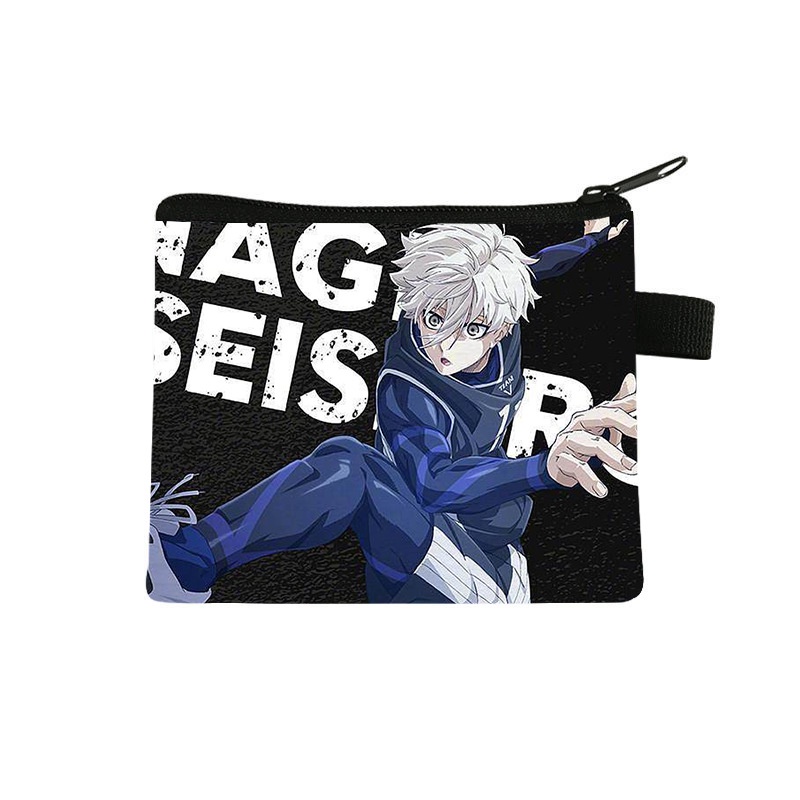 Ví Đựng Thẻ Họa Tiết Hoạt Hình Anime GT2 BLUE LOCK Zero Cho Học Sinh