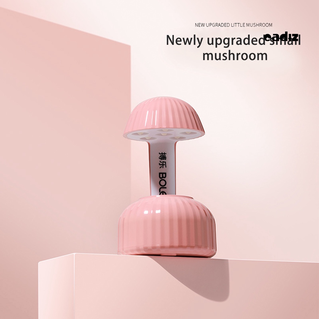 1 Bộ Máy Hong Khô Sơn Móng Tay 6 Đèn Hình Nấm Mini Chuyên Dụng Cho Salon