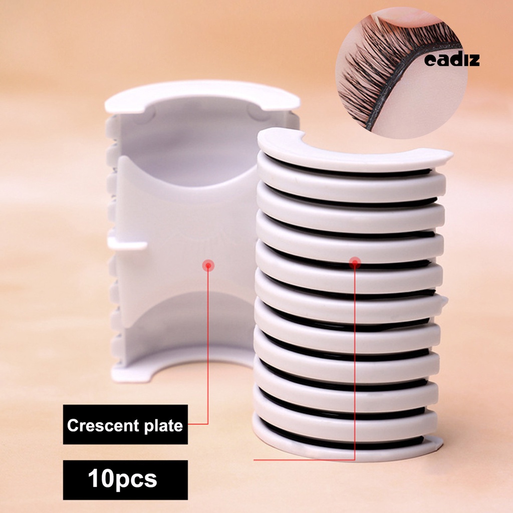 Hộp 10 Miếng Dán Lông Mi Giả Mềm Mại Tự Dính Kháng Nước Có Thể Tái Sử Dụng Cho Nữ