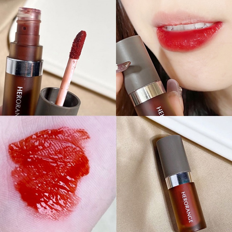 Son Môi Dạng Lỏng Dưỡng Ẩm Lâu Trôi Chống Thấm Nước Kết Cấu Mịn Màng