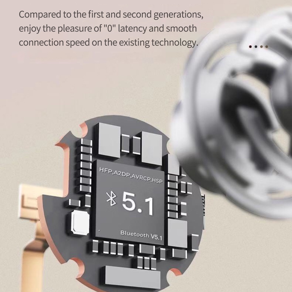 Sẵn Sàng Tai Nghe Bluetooth Giảm Tiếng Ồn Mới Xuyên Biên Giới 2023 Tai Nghe Tws Mini Macaron 5.3 Tai Nghe Không Dây Không Nhét Tai