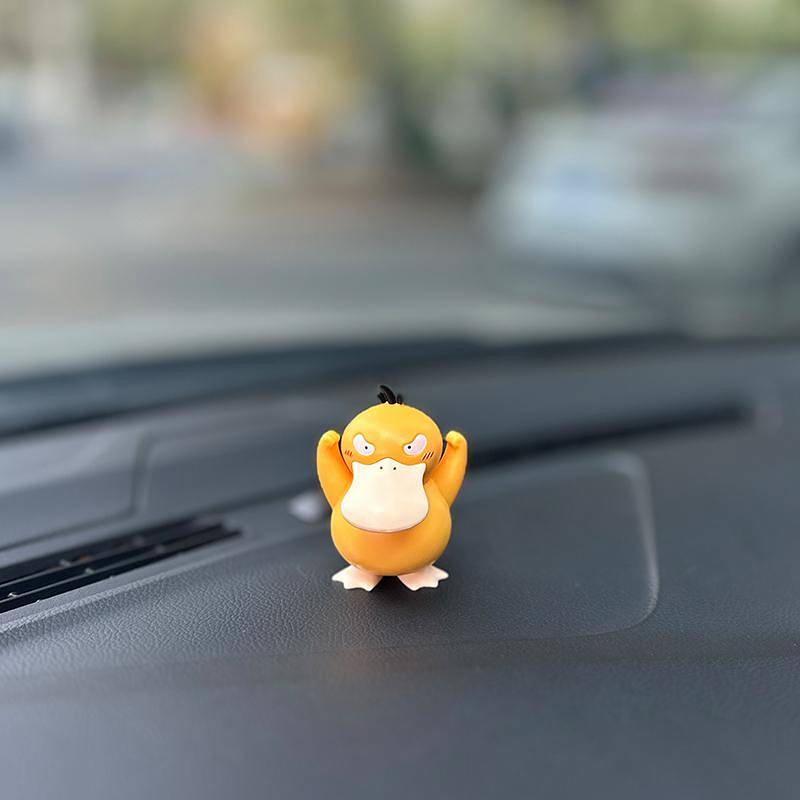 Come on Psyduck Car Center Console Decoration Cute Cartoon Car Little Yellow Duck Doll Girl Car Interior Ornaments xQkr